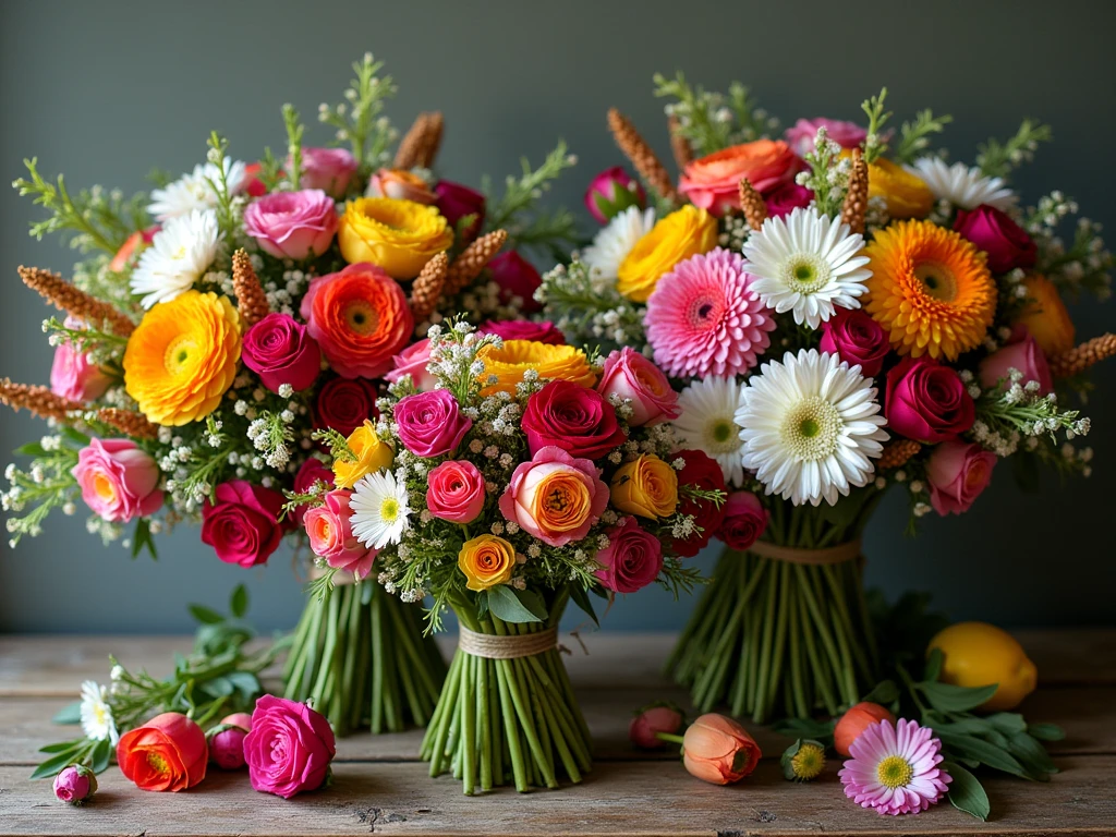 Fresh seasonal bouquets