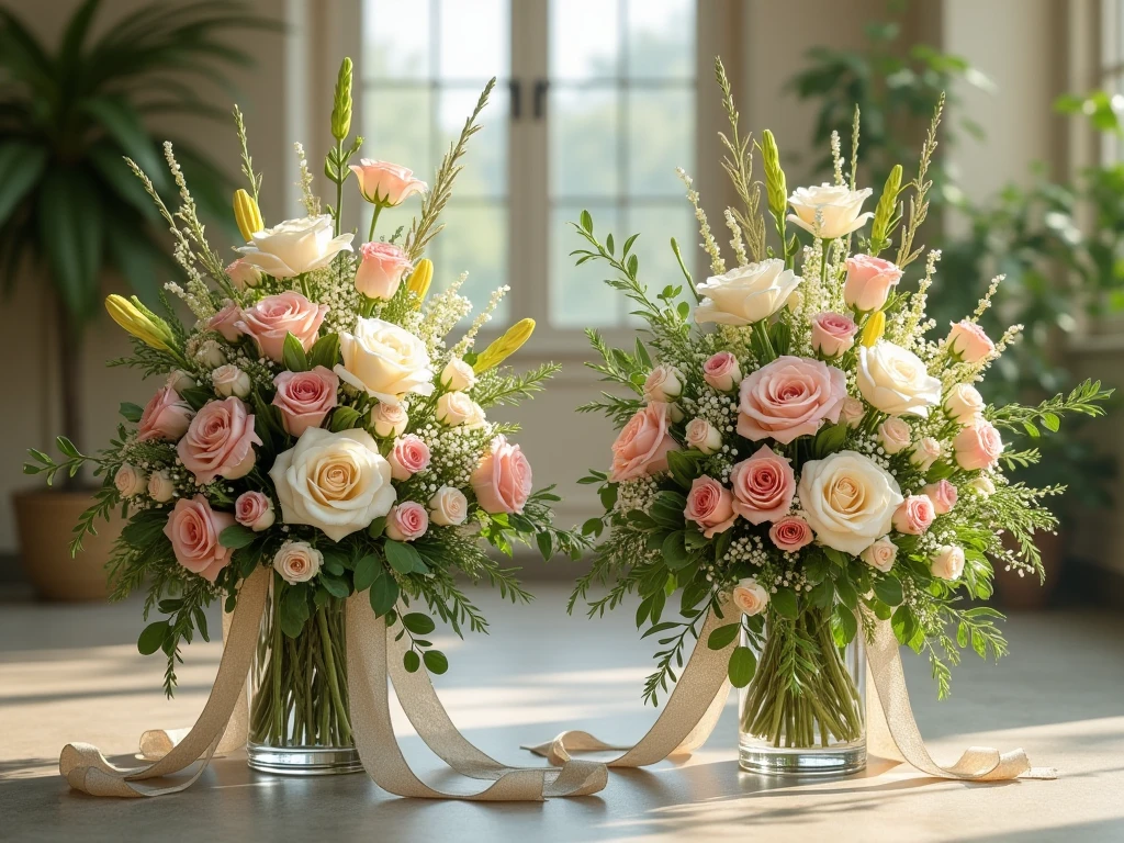 Wedding flower arrangements