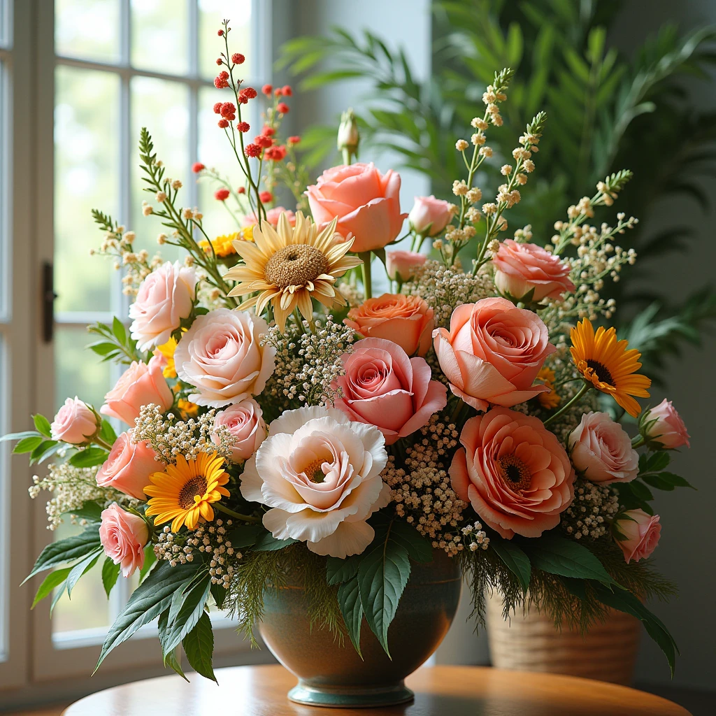 Beautiful flower arrangements